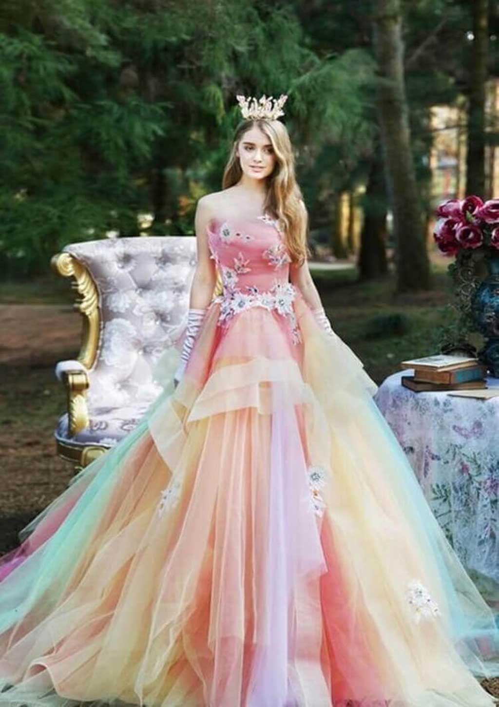 Kiểu áo cưới đẹp phong cách công chúa
