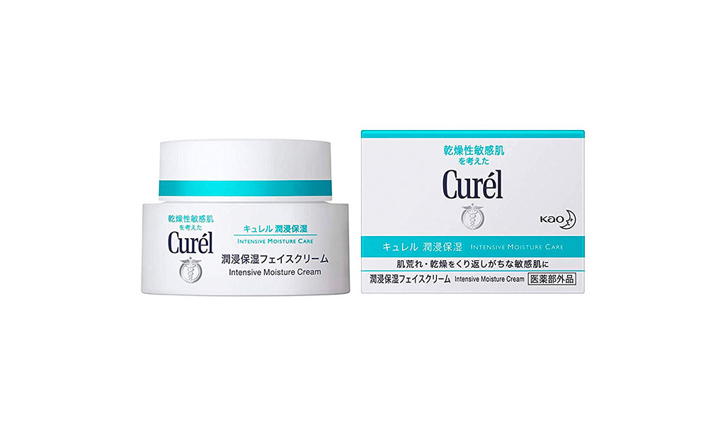 Kem dưỡng da mặt tốt nhất Curel Intensive Moisturizing Cream bổ sung dưỡng chất cần thiết cho da.