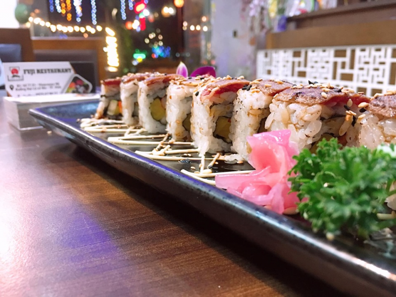 Sushi - món ăn được xem như là linh hồn của ẩm thực Nhật Bản.