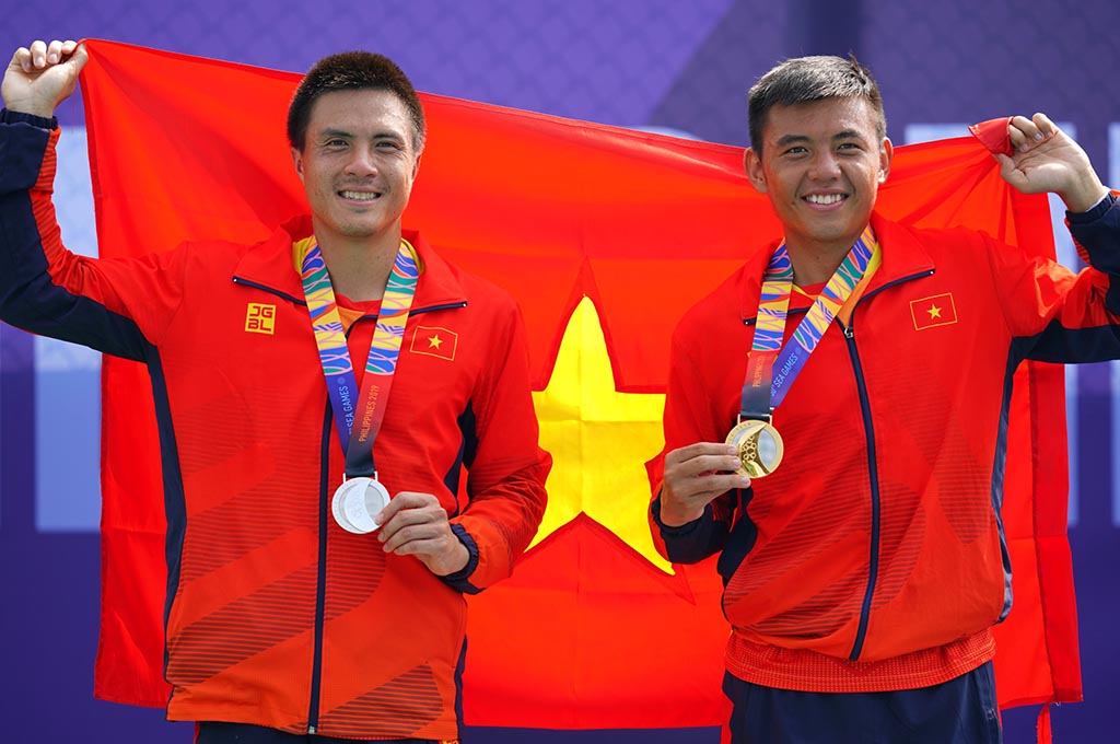 Việt Nam giành huy chương vàng quần vợt