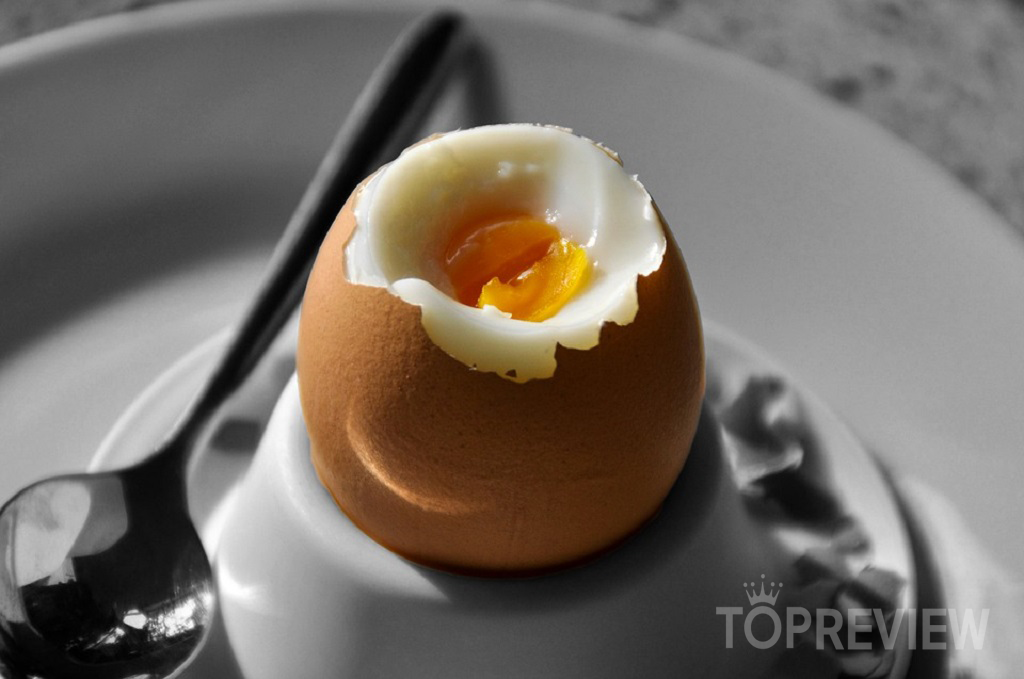 Trứng luộc vừa cung cấp ít năng lượng vừa tạo cảm giác nhanh no.