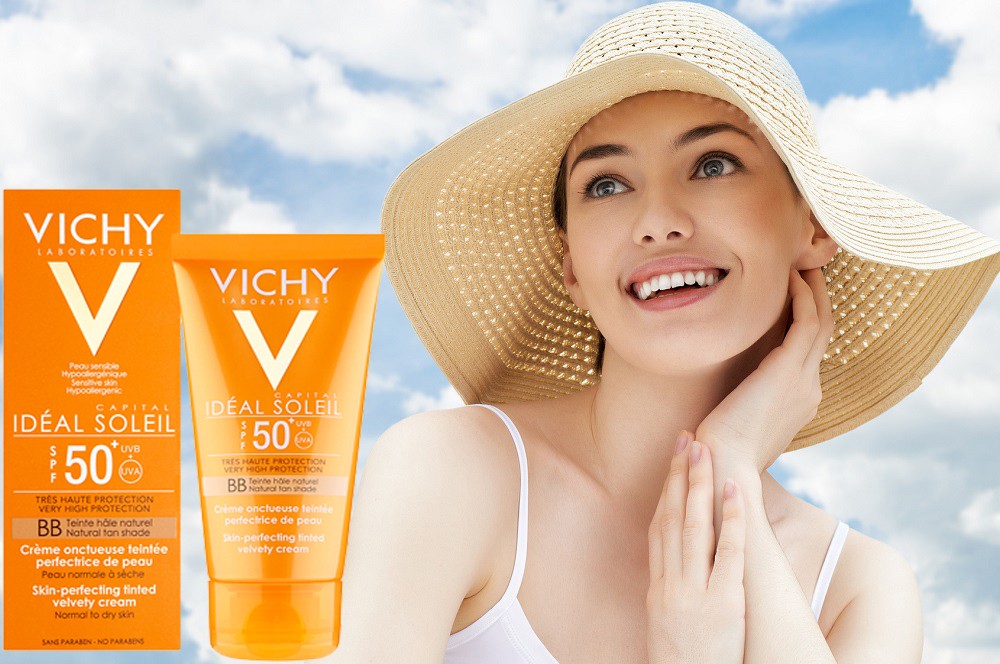 Vichy, kem chống nắng mang lại vẻ đẹp tự nhiên.