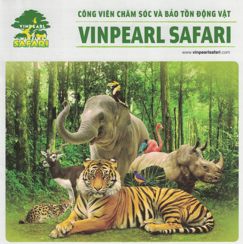 Vinpearl Safari là vườn thú hoang dã đầu tiên tại Việt Nam
