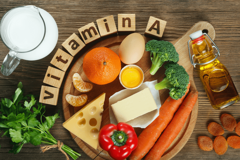 Các thực phẩm chứa nhiều vitamin A luôn có cần tây