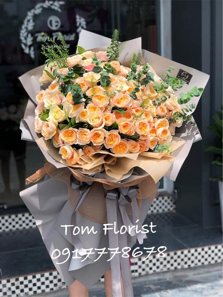 Cửa hàng hoa tươi tại Vinh nổi tiếng và chất lượng với Tom Florist