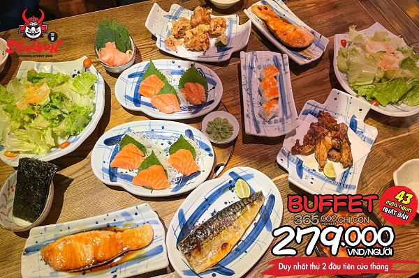 Các nhà hàng món Nhật Bản tại Nghệ An ngon và chất lượng với Shogun Vinh - Japanese Street Bbq
