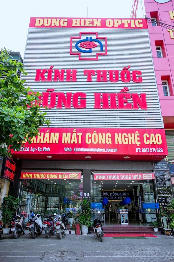 Top địa chỉ mua kính mắt tại Nghệ An nổi tiếng đẹp, uy tín và chất lượng với Kính thuốc Dũng Hiền